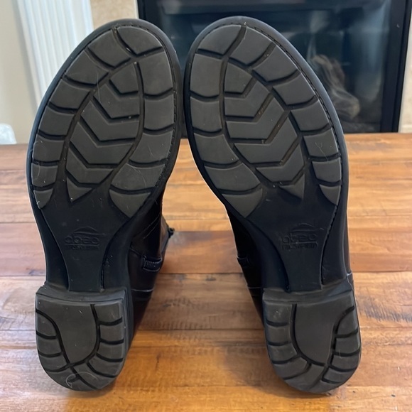 ABEO Vesper black leather booties - Picture 6 of 9